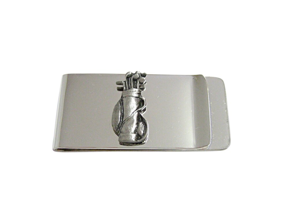2774 Textured Golf Club Money Clip